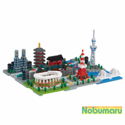 NOBUMARU / 【送料無料】nanoblock 東京 NB-040 ナノブロック 大人 